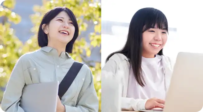 自分のペースで登校・学習できる!